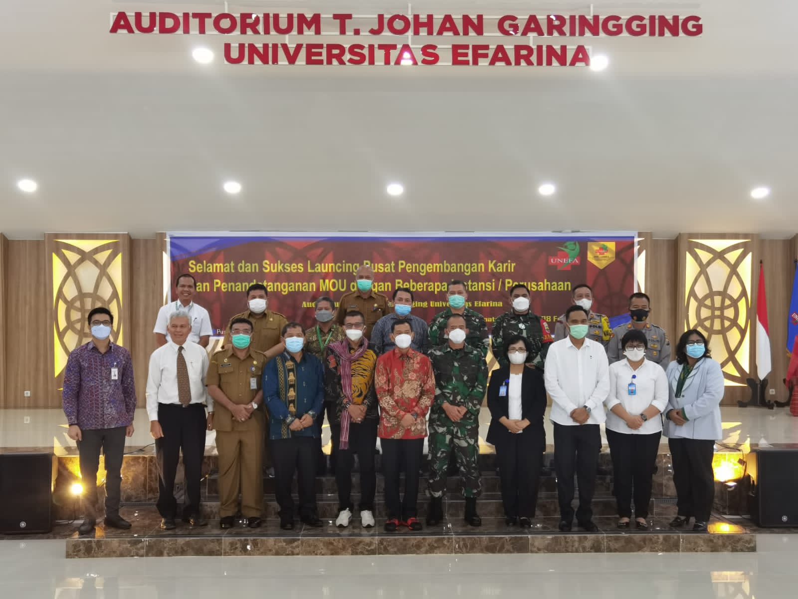 Tandatangani PKS Bupati Karo dan Unefa Sinergi Tingkatkan Kualitas SDM