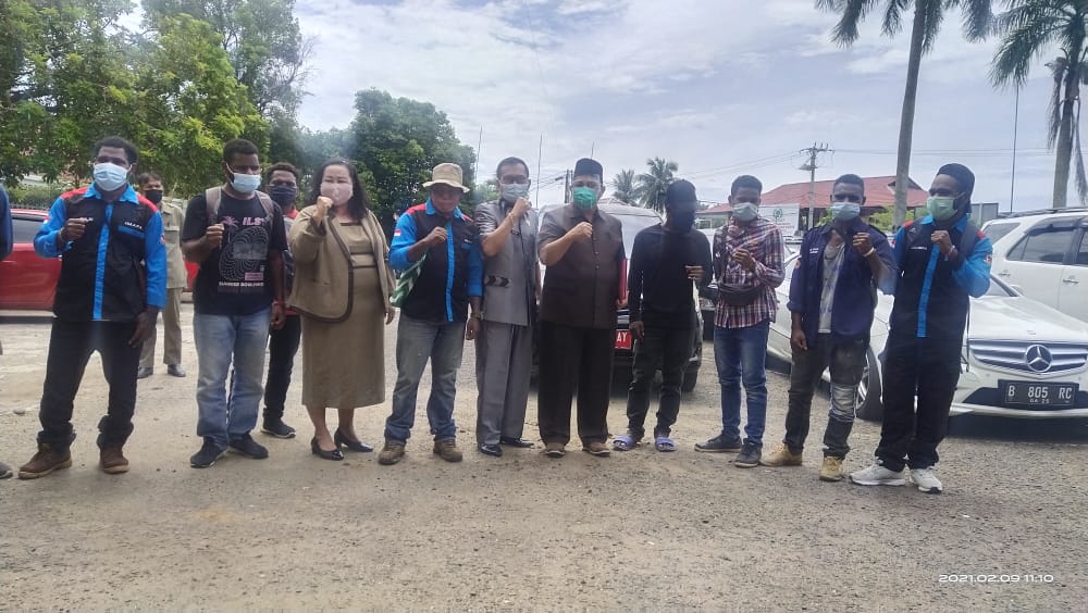 Mahasiswa Papua Sampaikan Aspirasi ke DPRD Provinsi Bengkulu