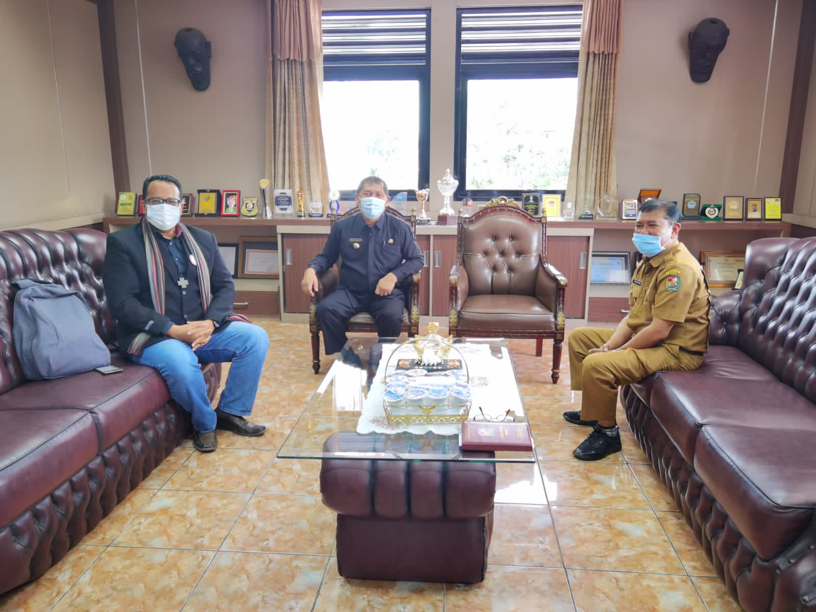 Bupati Karo Sambut Baik Audensi Pendeta Masada Sinukaban