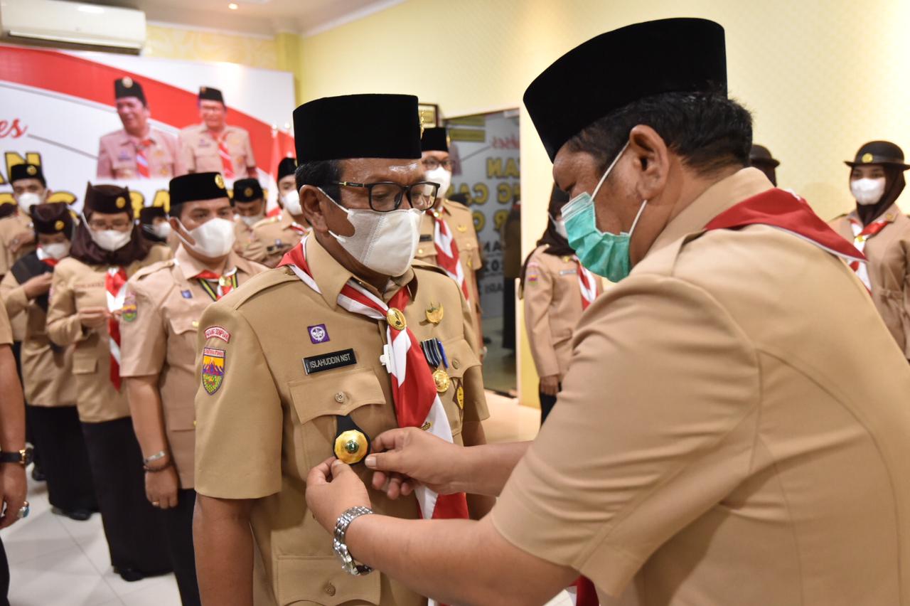 Pengurus Mabicab dan Kwarcab Gerakan Pramuka Padangsidimpuan Resmi Dilantik