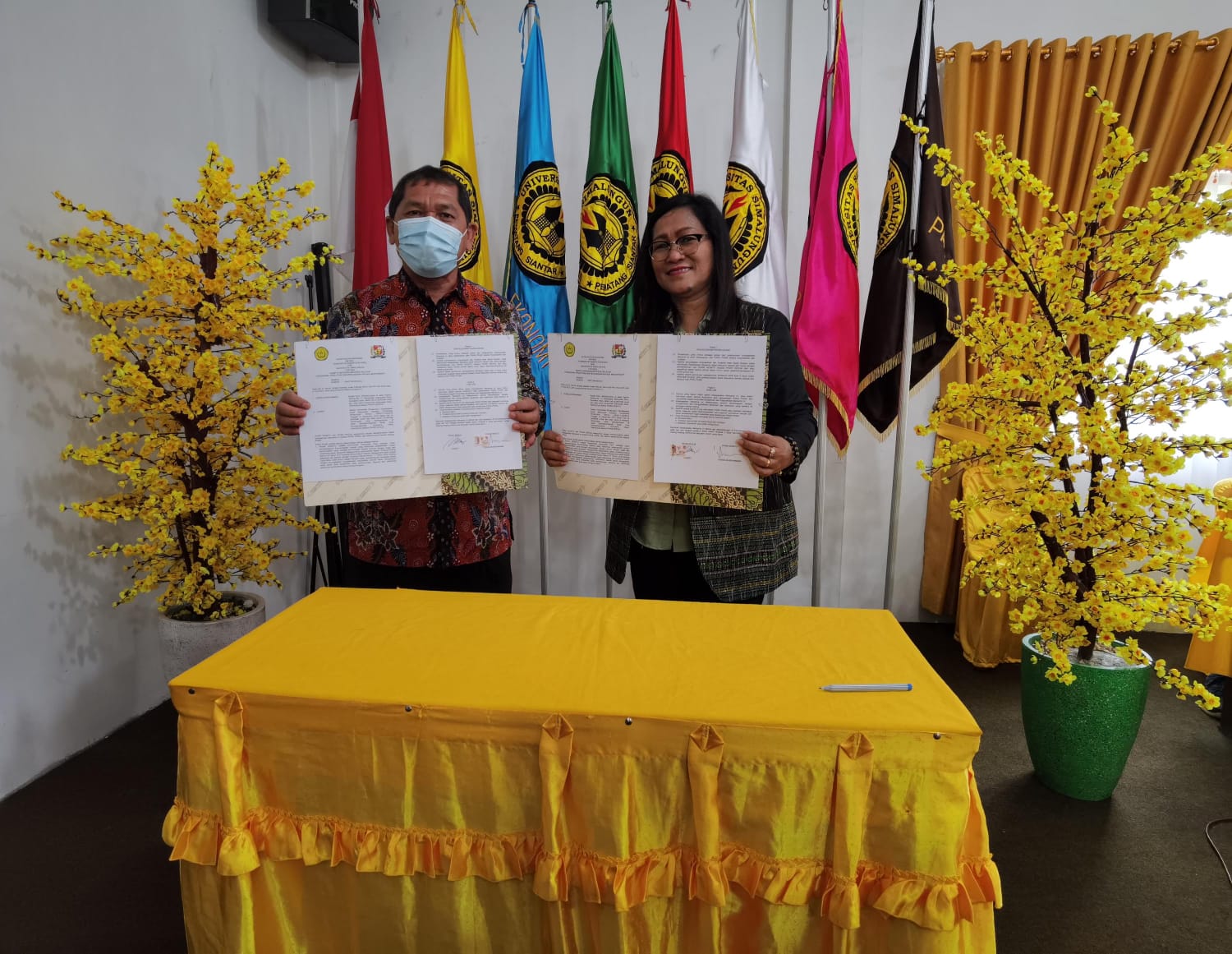 Implementasi Kurikulum Kampus Merdeka Pemkab Karo dan USI Tandatangani MoU