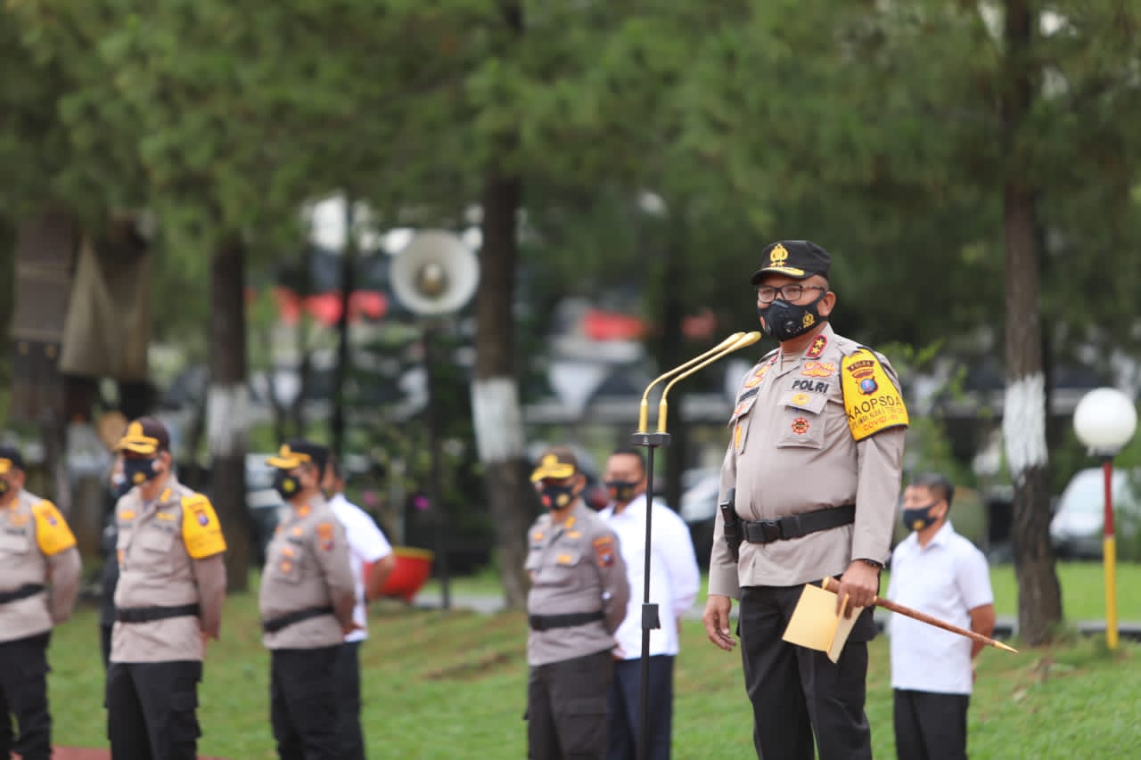 Kapolda Sumut Pimpin Apel Kesiapan Bhabinkamtibmas dan Nakes