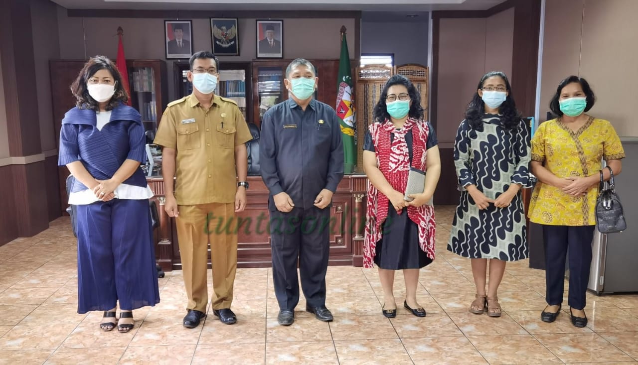 Bupati Karo Audiensi Bersama Panitia Pentahbisan Calon Pendeta GBKP