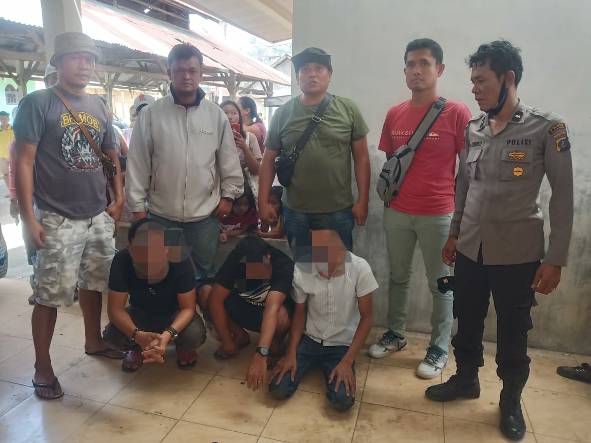 Gelapkan Jaminan Fidusia Empat Pelaku Diboyong Polres Tanah Karo