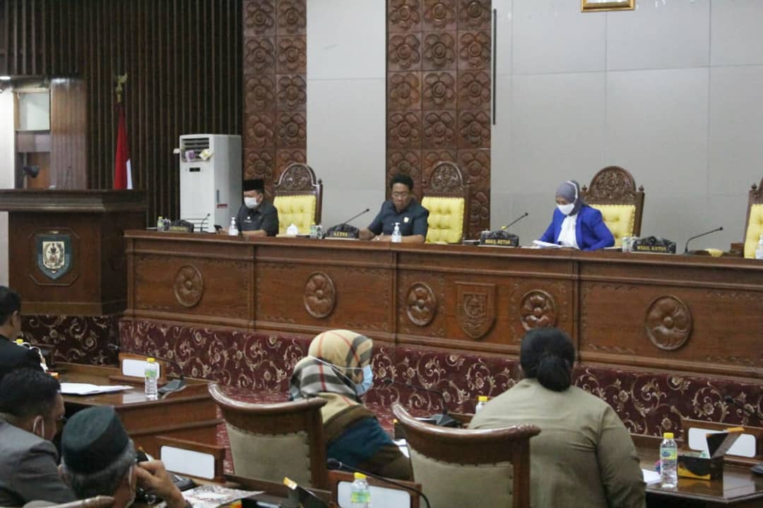 Rapat Paripurna DPRD Provinsi Buka Masa Persidangan ke-I Tahun 2021