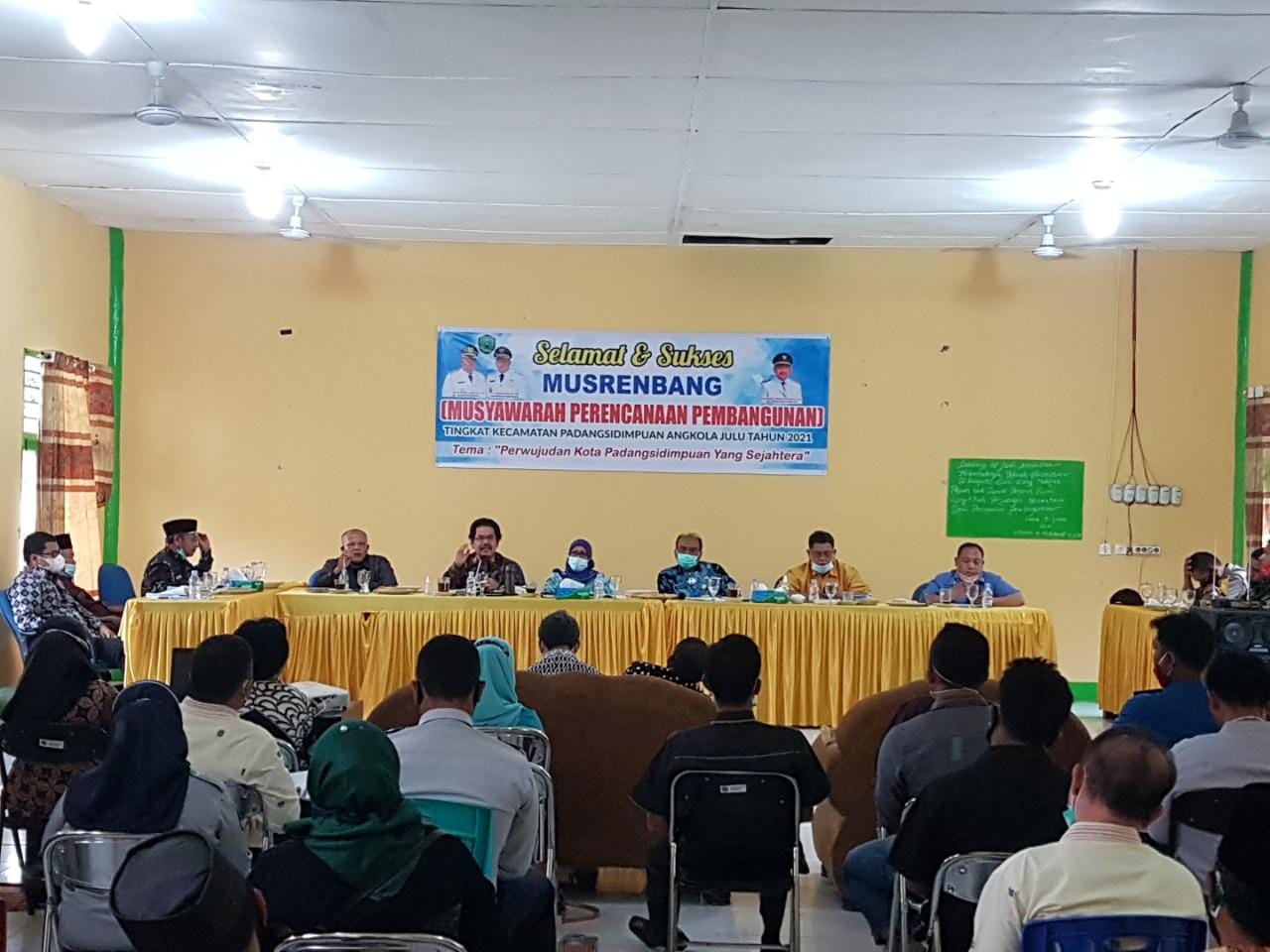 Sekda Padangsidimpuan Buka Musrenbang Sidimpuan Angkola Julu