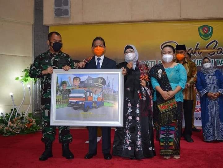 Dandim 0212 Hadiri Pisah Sambut Bupati Tapsel