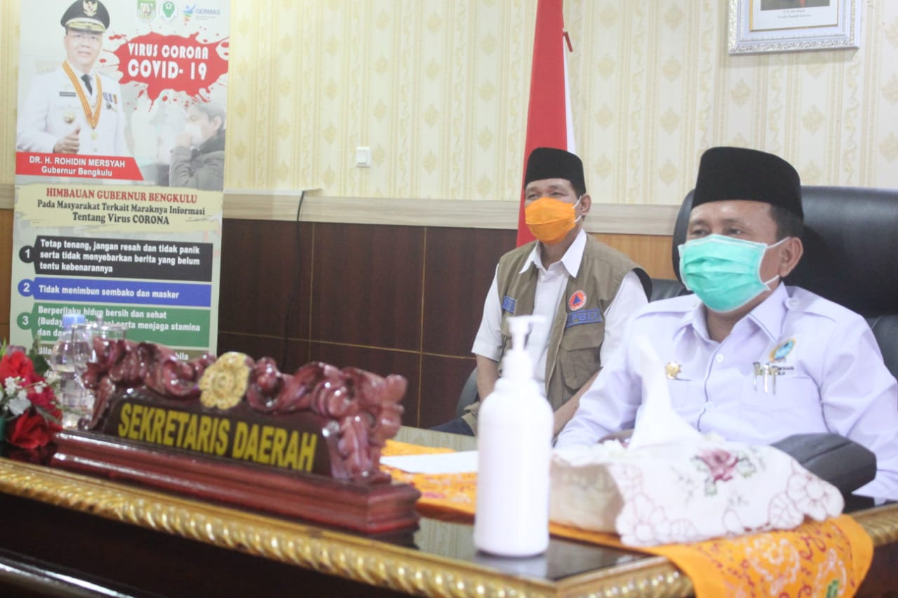 Rakornas Bersama Presiden RI Sekda Tegaskan Bengkulu Siap Antisipasi Bencana