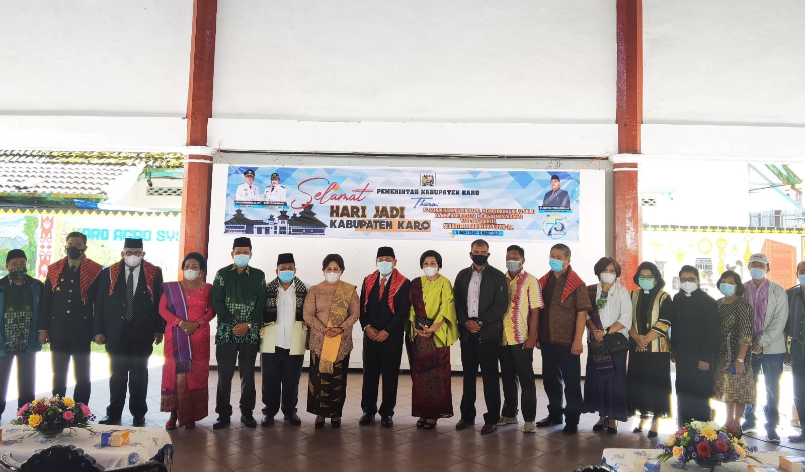 Gelar Doa Bersama Hari Jadi Kabupaten Karo Ini Harapan Bupati