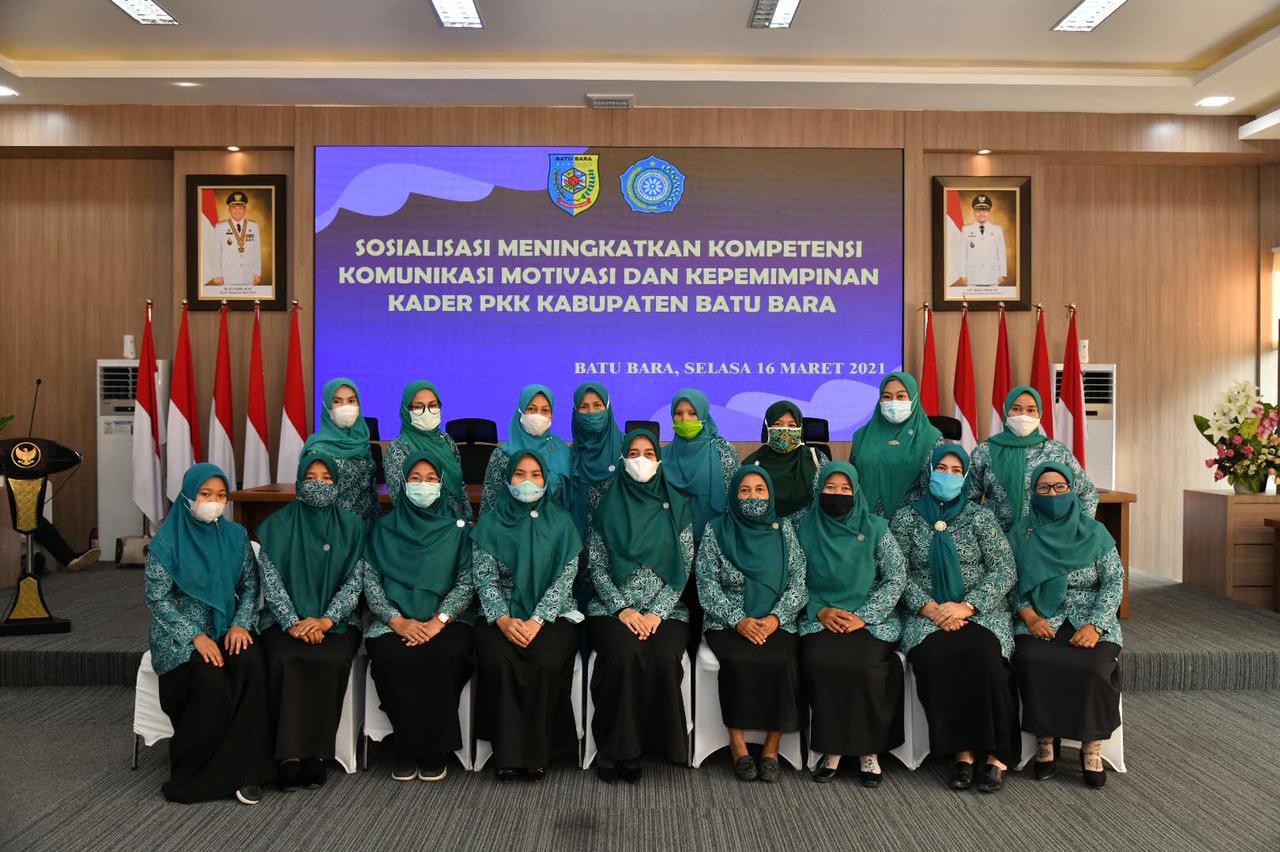 Kader TP PKK Batu Bara Tingkatkan Kompentensi Komunikasi Motivasi dan Kepemimpinan