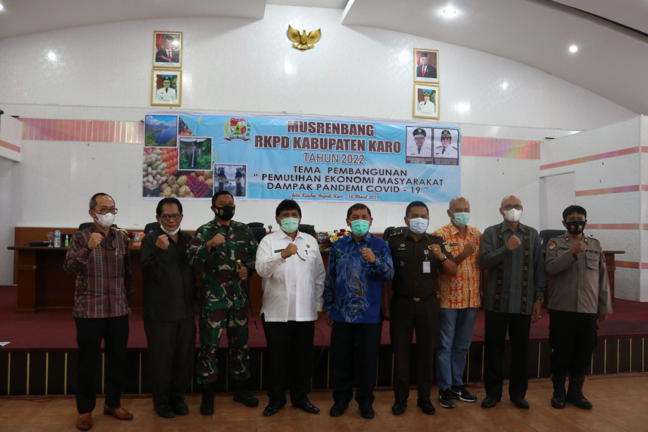 Buka Secara Resmi Musrenbang RKPD Ini Kata Bupati Karo