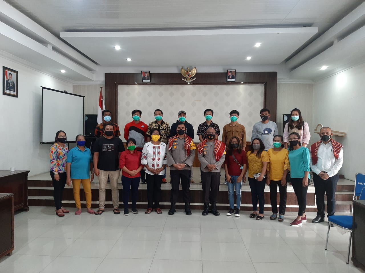 Masyarakat Dari Dua Desa Kecamatan Payung Apresiasi Polres Tanah Karo