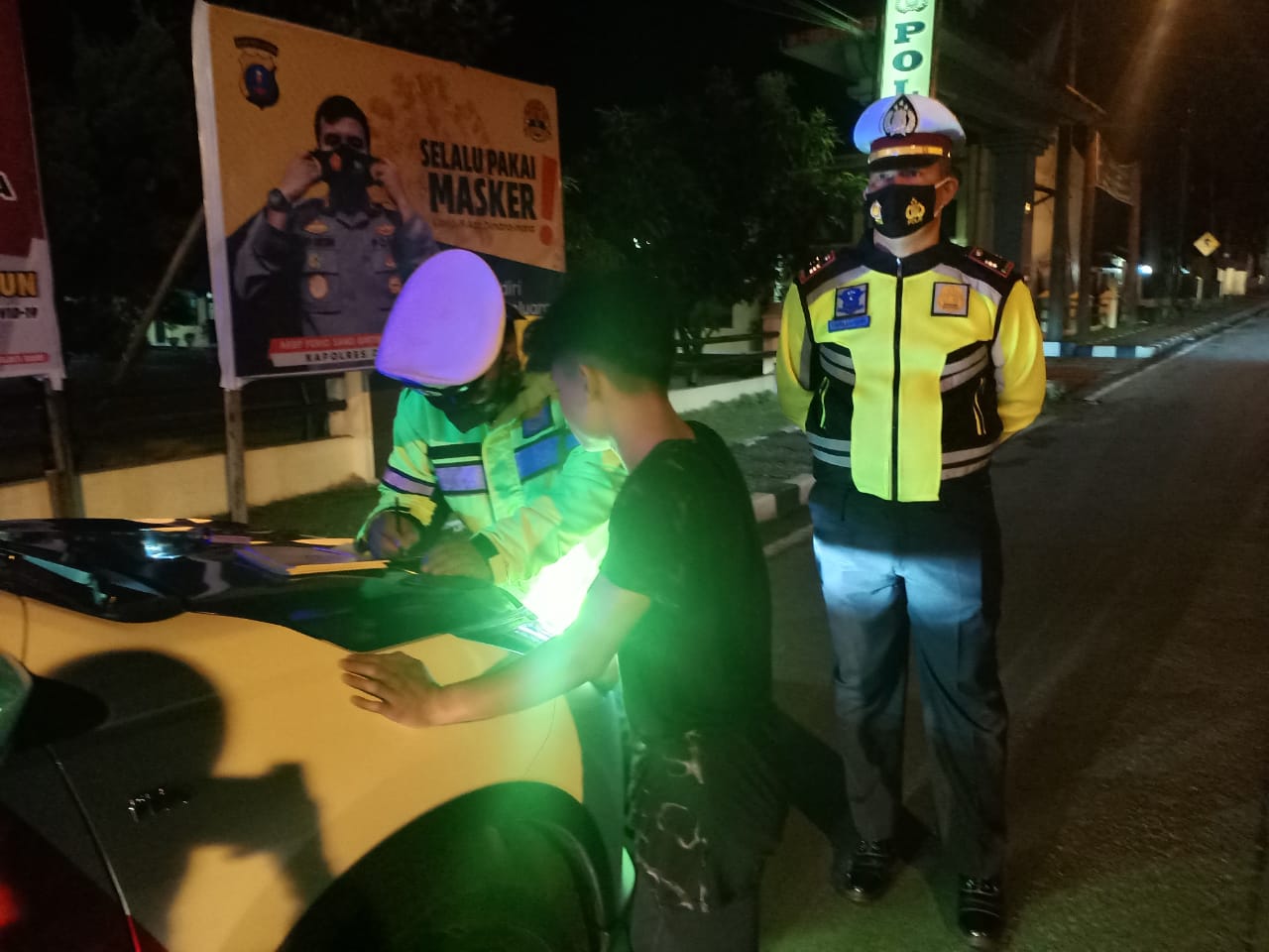 Gunakan Knalpot Racing Polres Dairi Amankan 11 Unit Sepeda Motor