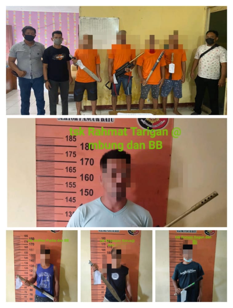  Polsek Pancur Batu Ringkus Pelaku Pembunuhan di Pakter Tuak Deli Serdang