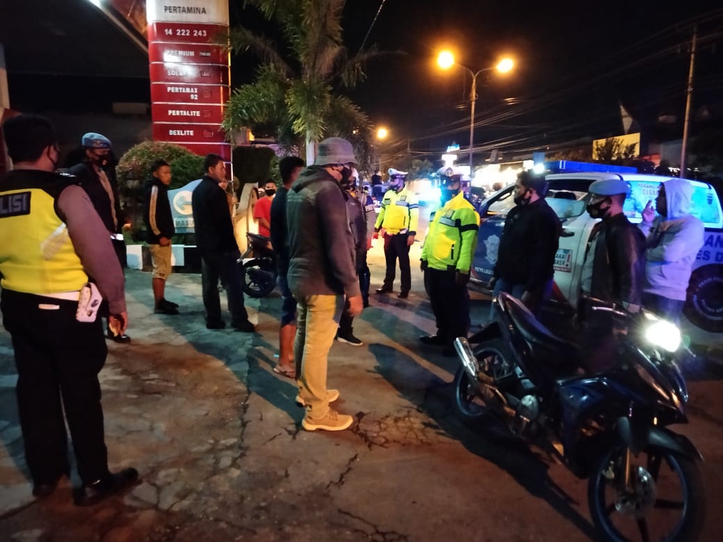 Patroli Blue Light Polres Dairi Jaring 22 Unit Roda Dua