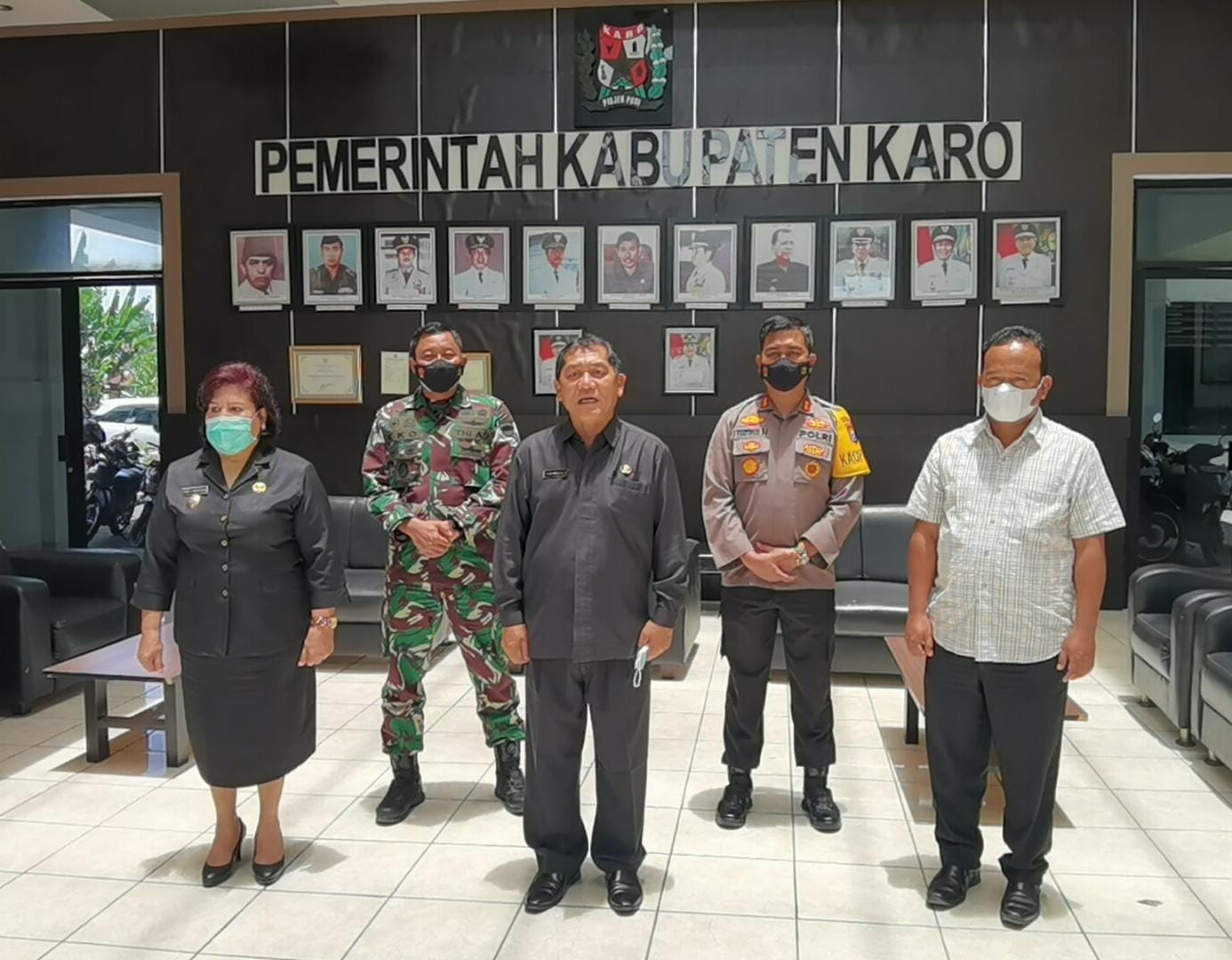 Bupati dan Forkopimda Karo Dukung PK21