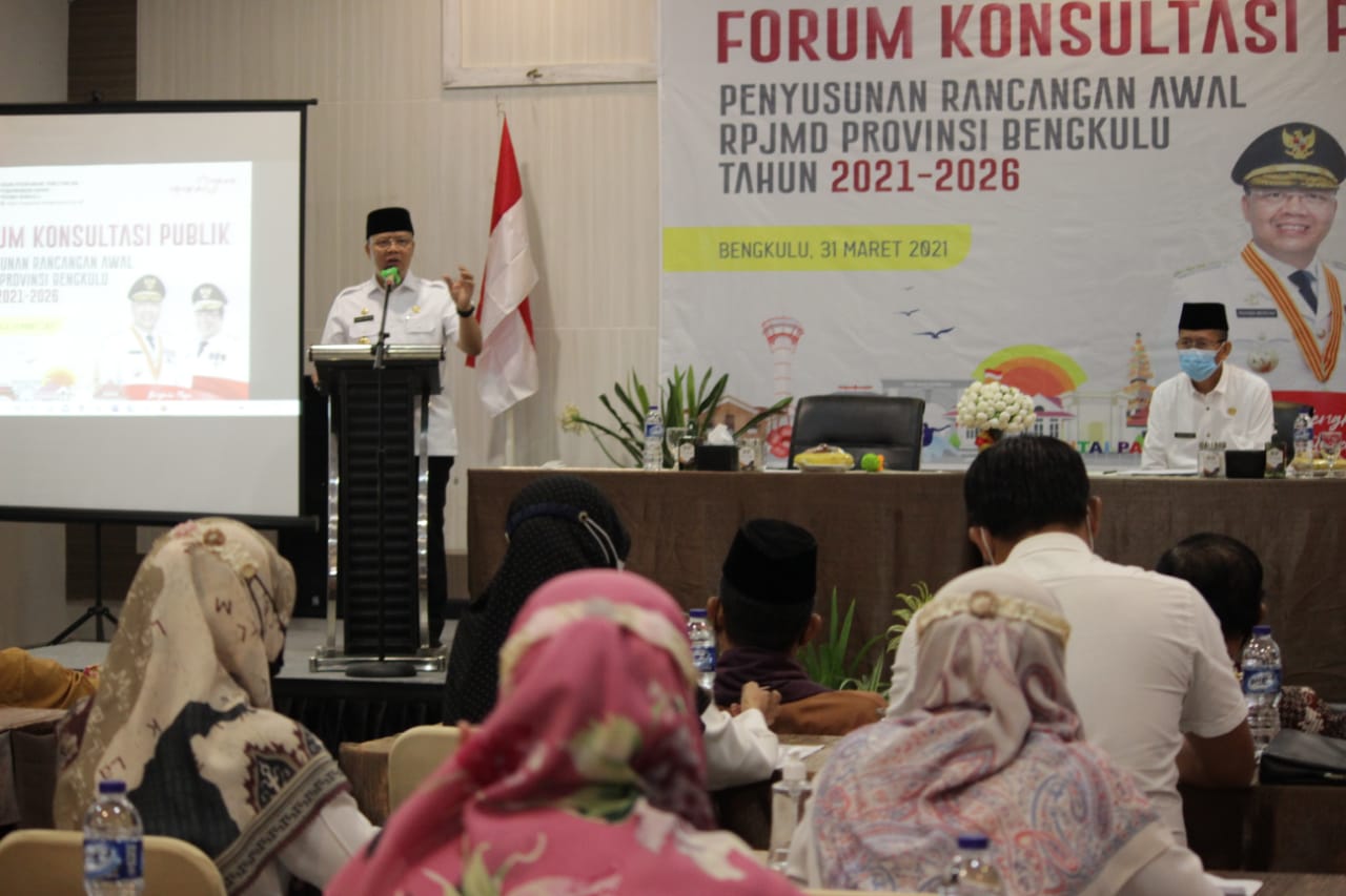 Buka RPJMD Gubernur Rohidin Tekankan Pentingnya Kolaborasi Berbagai Pihak