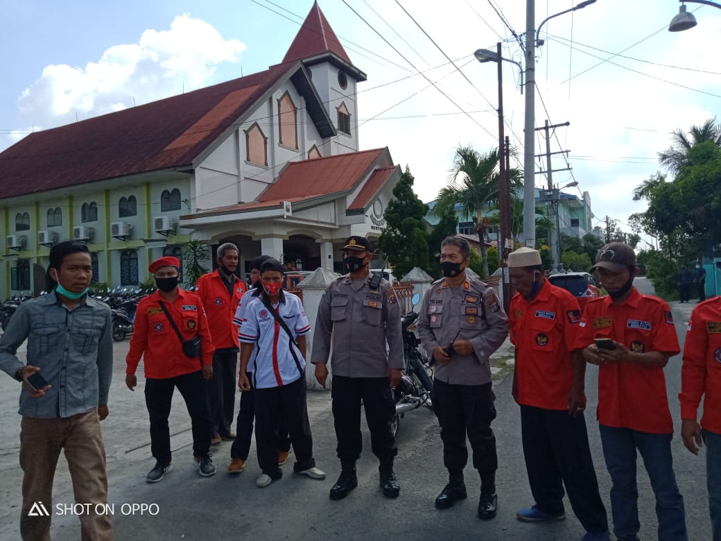 73 Gereja Di Wilkum Polsek Medan Area Aman Terkendali