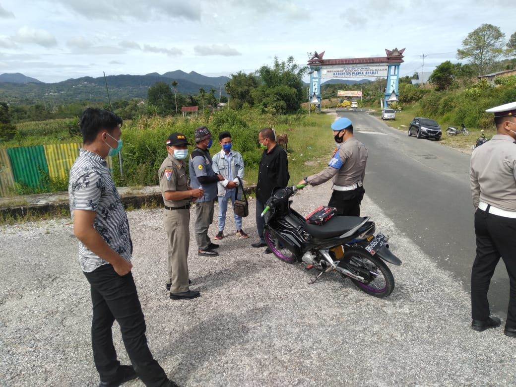 Polres Pakpak Bharat Rutinkan Giat Ops Yustisi