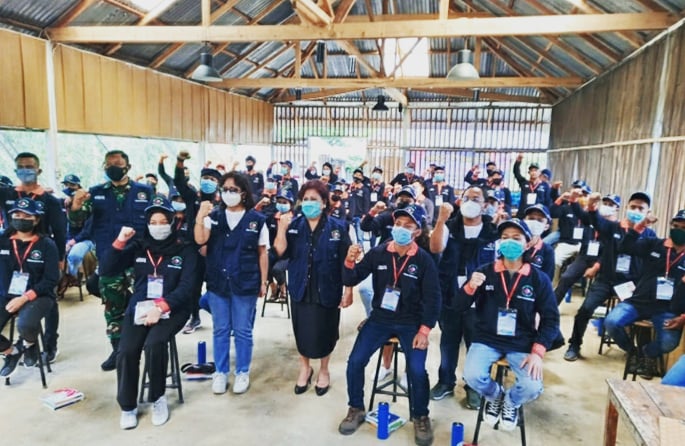 Wabup Karo Buka Secara Resmi Jambore Anak Muda Karo Tahun 2021