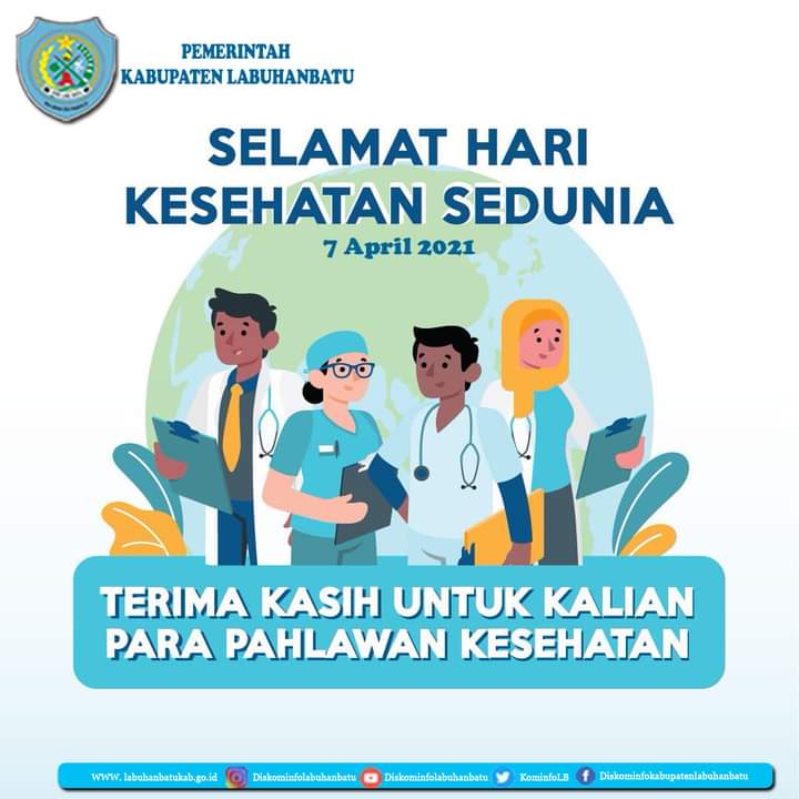 Hari Kesehatan Sedunia Pemkab Labuhanbatu Ucapkan Terima Kasih Atas Pengabdian Seluruh Nakes