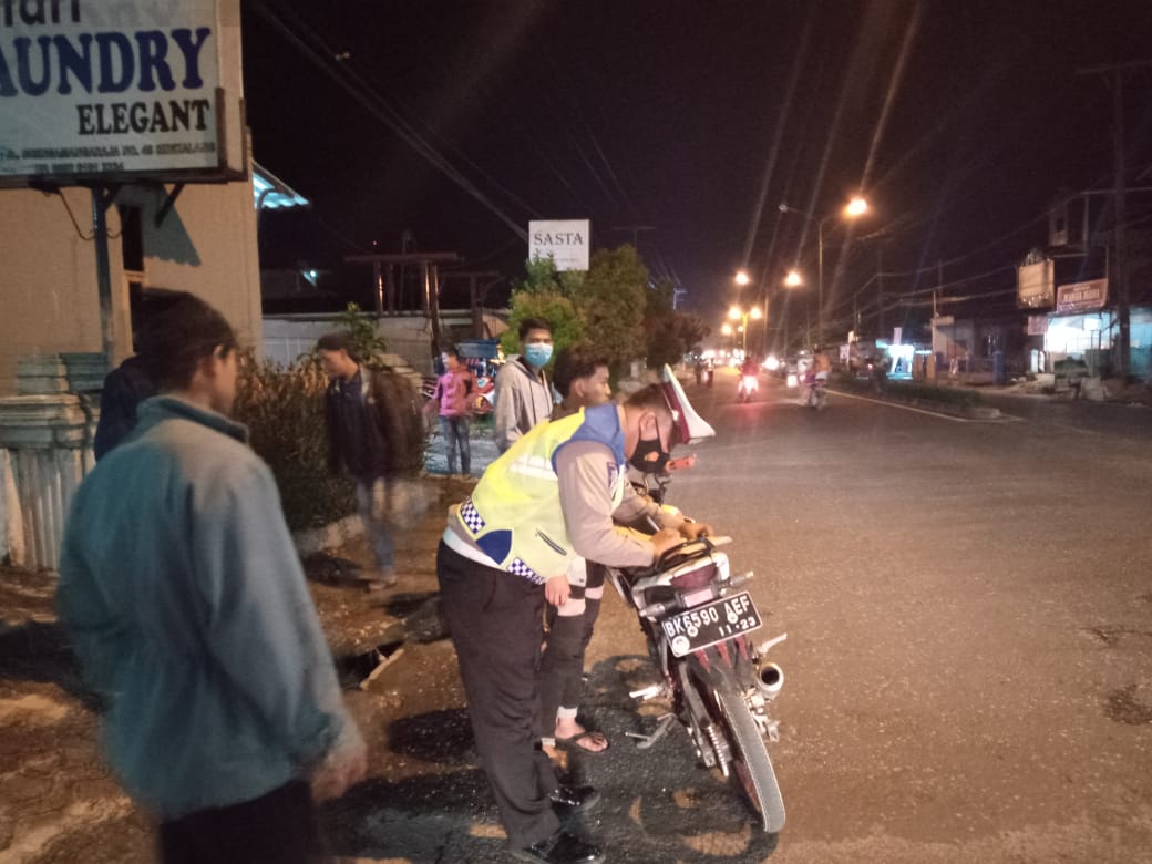 Laksanakan Operasi Rutin Polres Dairi Sita 13 Unit Roda Dua Serta STNK 2 Lembar
