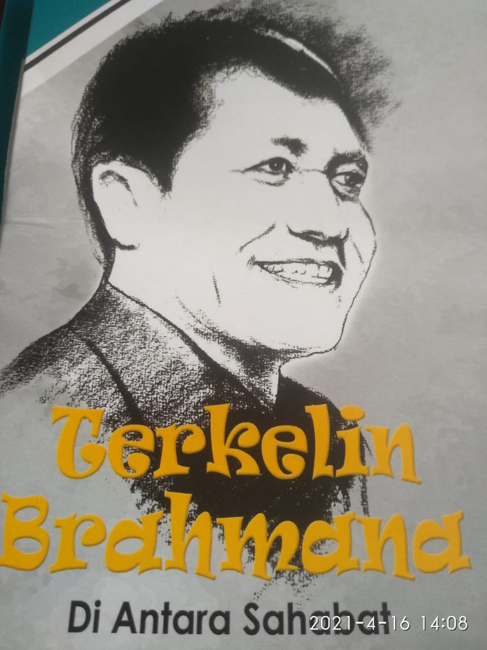Sore Ini Buku Terkelin Brahmana Di Antara Sahabat Dilaunching