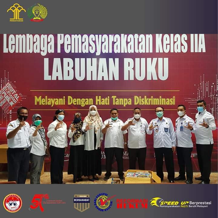 Pusda Batu Bara Hibahkan 200 Buku Bacaan Ke Lapas Kelas II A Labuhan Ruku