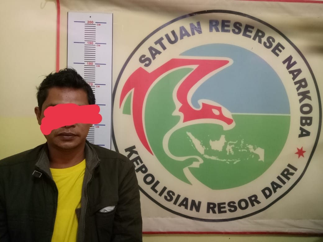 Miliki Ganja Pria Desa Adiannangka Diciduk Polisi