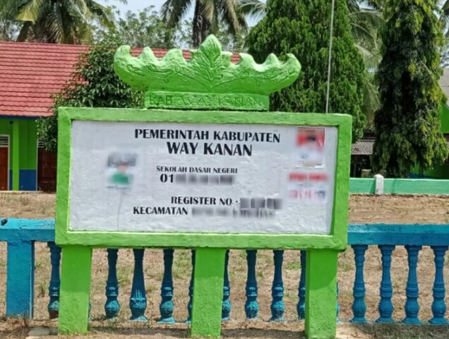 Kepala SDN di Way Kanan Diduga Potong Dana PIP