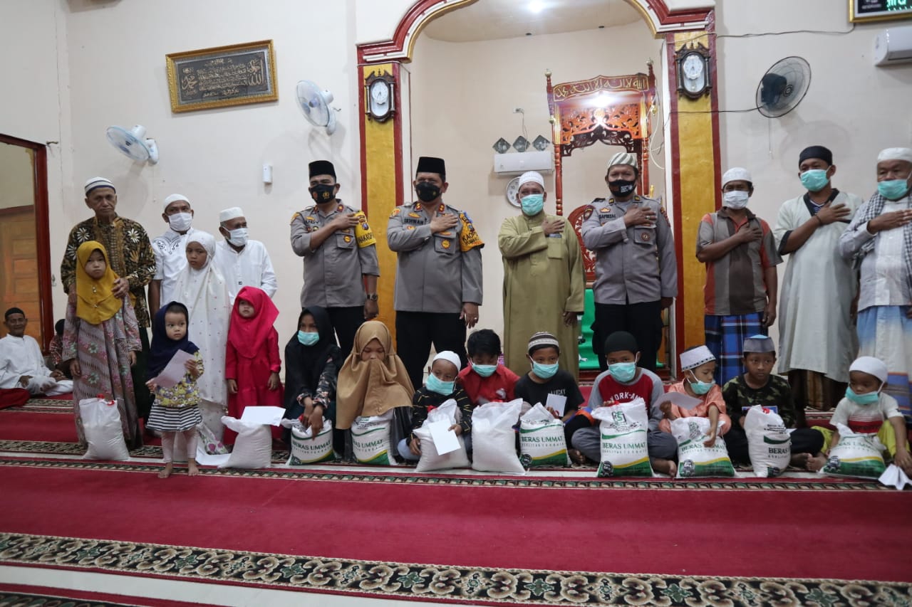 Jaga Kondusifitas Polres Batu Bara Giat Patroli dan Berbagi di Bulan Puasa