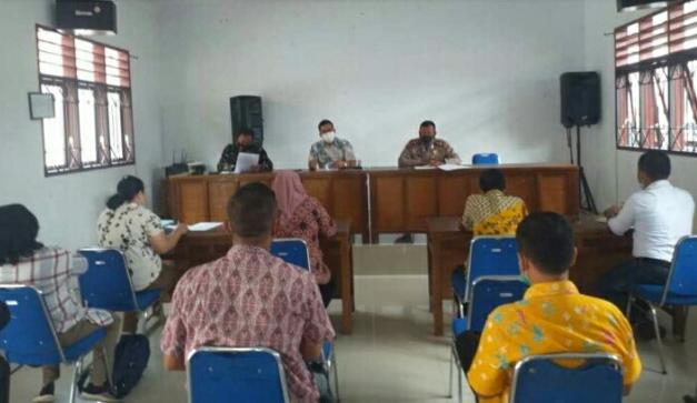 Forkopimca Sidikalang Adakan Rakor Pembentukan Satgas Penanganan Covid-19