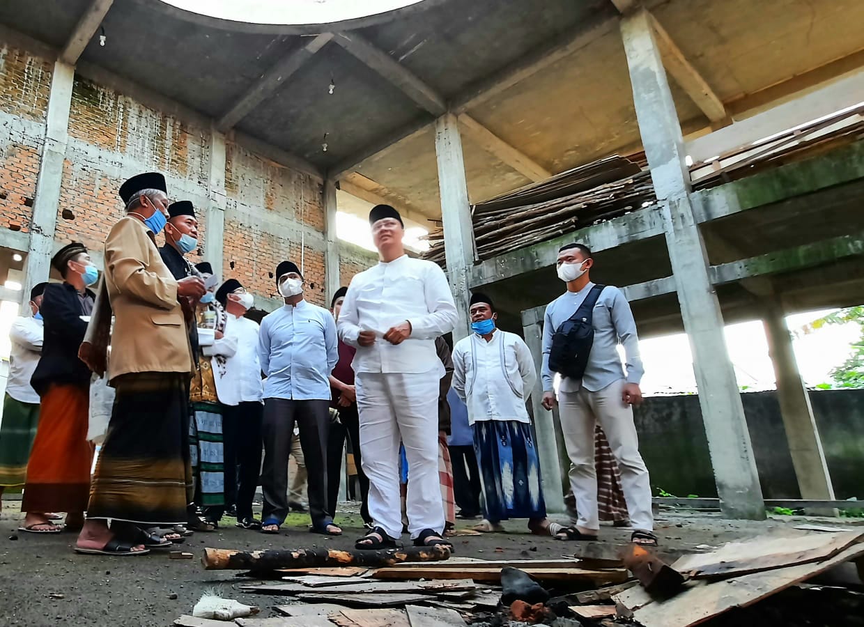 Semangat Masyarakat Tempel Rejo Dirikan Masjid Dapat Dukungan Gubernur Rohidin