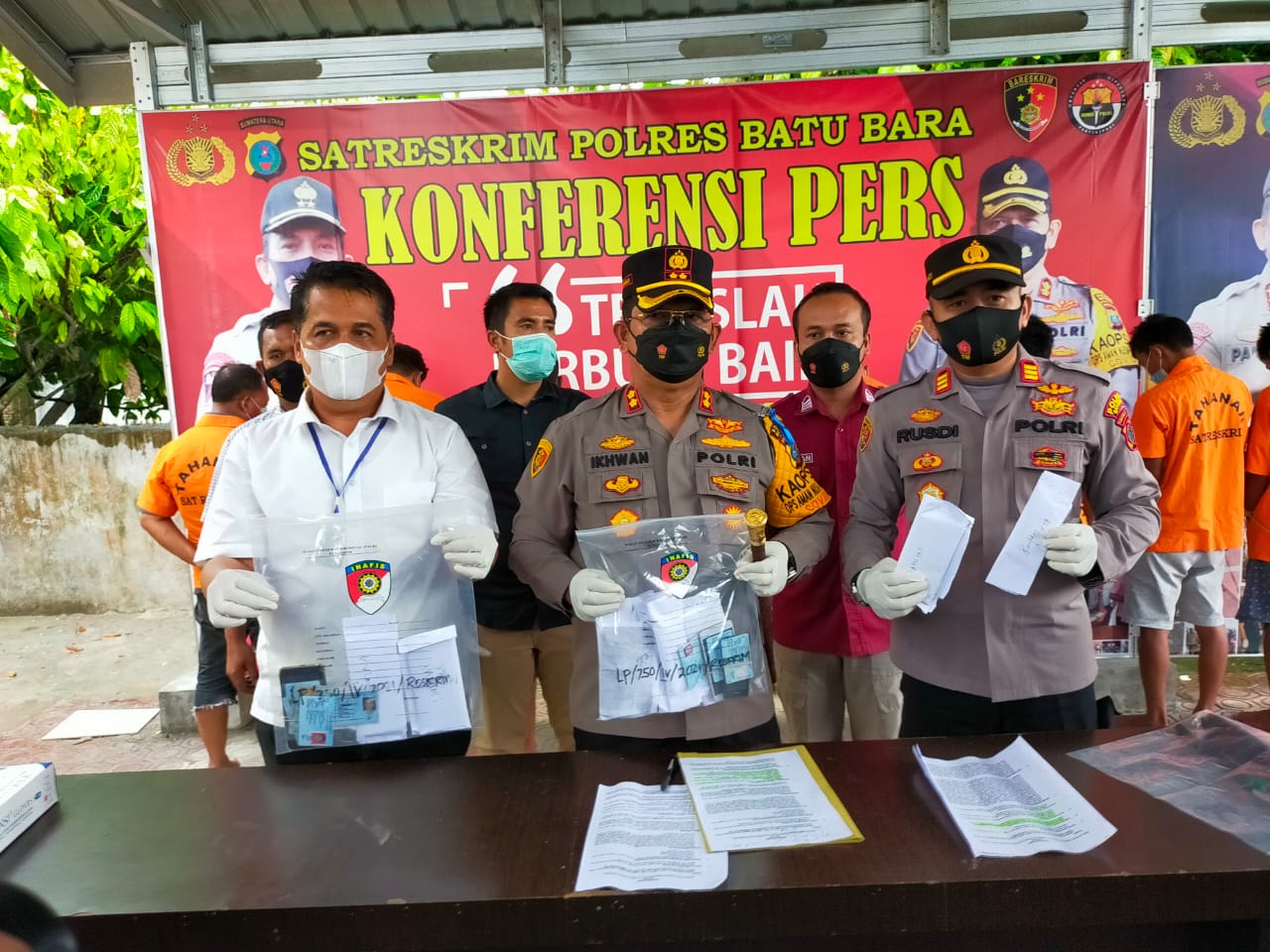 Polres Batu Bara Ungkap Kasus Human Trafficking