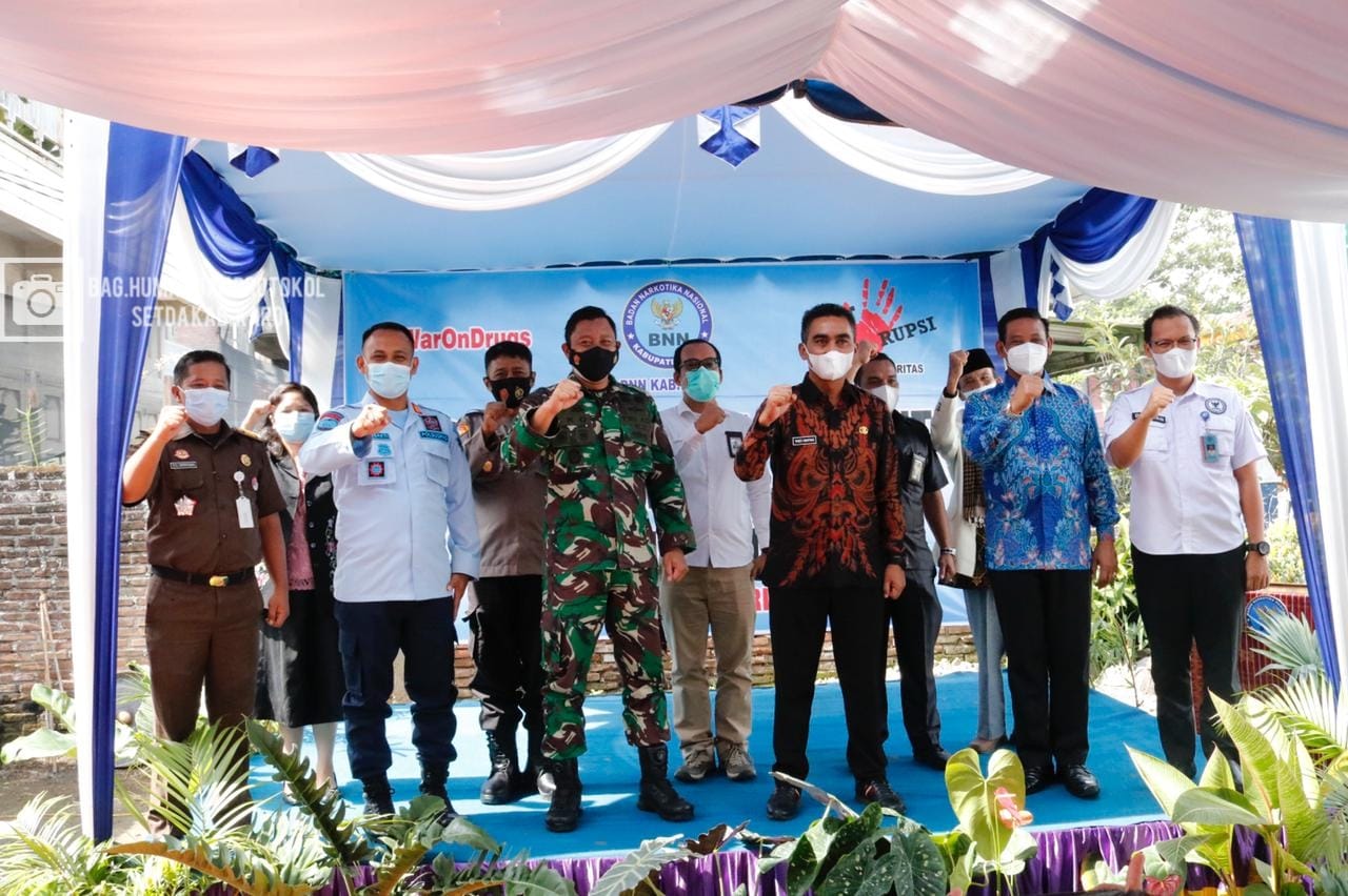 Wabup Karo Hadiri Pencanangan Zona Integritas Menuju WBK Dan WBBM BNNK