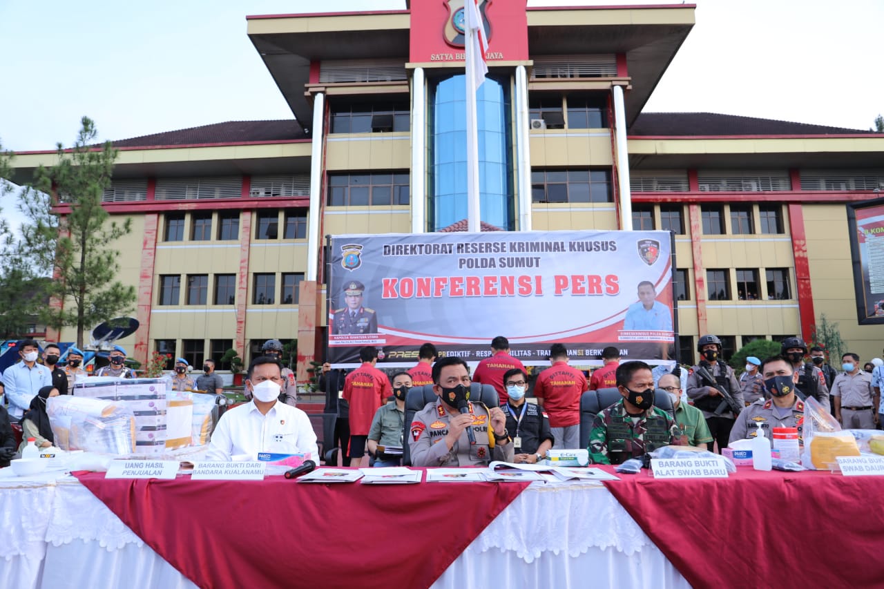 Gunakan Stik Rapid Test Antigen Bekas Lima Karyawan Kimia Farma Ditetapkan Tersangka