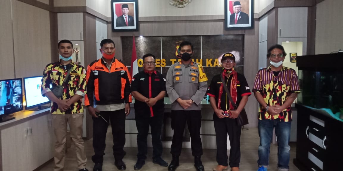 DPD PMS Kabupaten Karo Audensi Bersama Kapolres