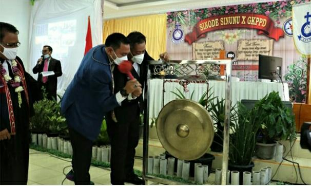 Bupati Dairi Buka Acara Sinode Sinunu X GKPPD