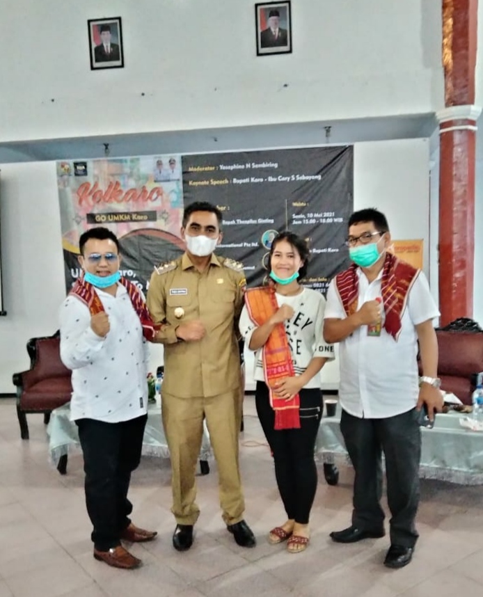 Wakil Bupati Hadiri Go UMKM Karo