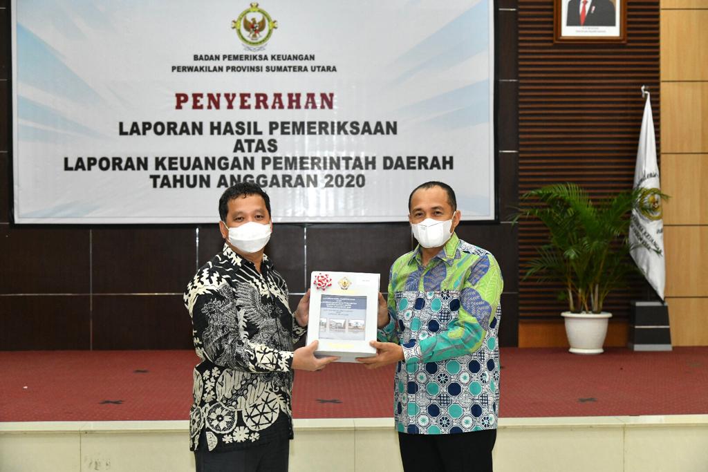 Pemkab Batu Bara Terima WTP Ketiga Kalinya dari BPK Provsu