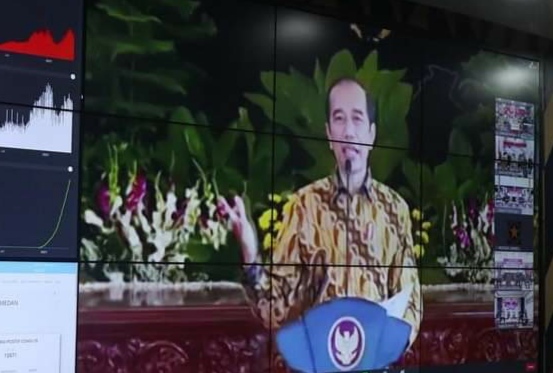Presiden Minta Kepala Daerah Waspadai Penyebaran COVID-19 Pasca Lebaran
