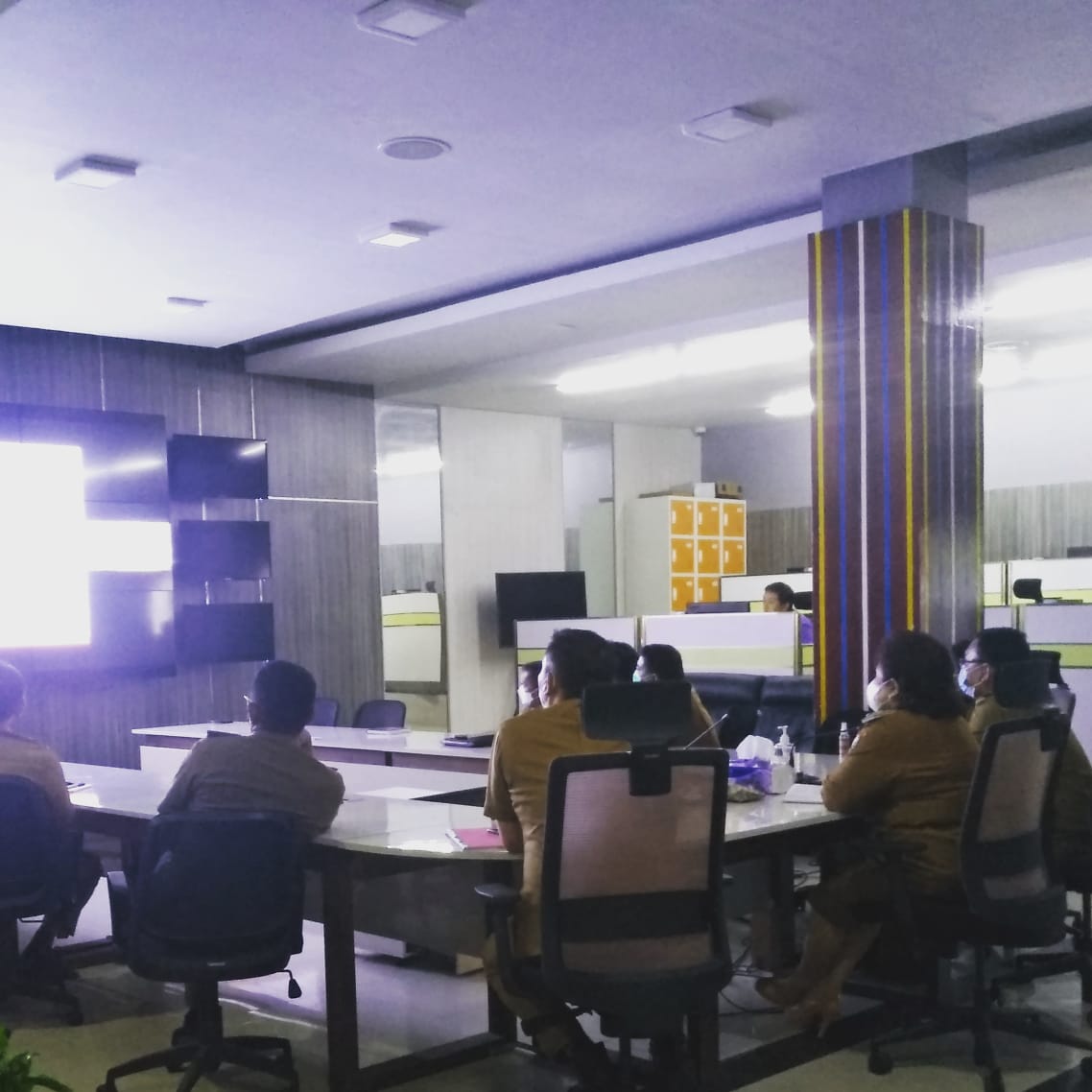 Bupati Karo Ikuti Rakor Penanganan Covid-19 di Sumut