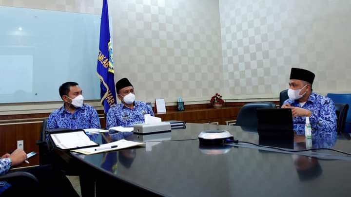 Bupati Pakpak Bharat Ikuti Peluncuran Literasi Digital Nasional