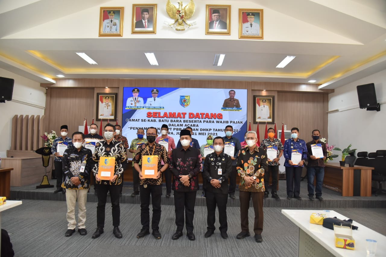 Bupati Batu Bara Harapkan Pencapaian Realisasi PBB 100% di Tahun 2021