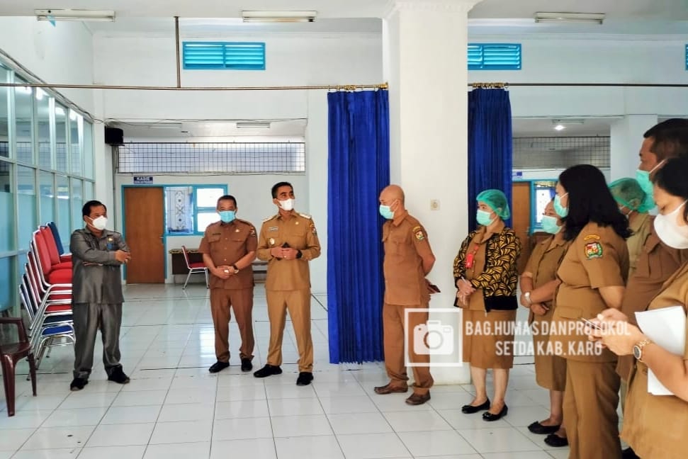 Wabup Karo dan Sekda Sidak Beberapa OPD