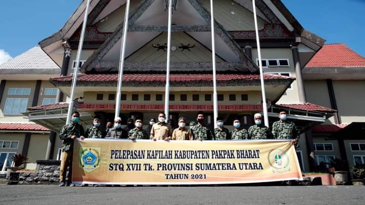 Pemkab Pakpak Bharat Kirim Kontingen Pelaksanaan STQ Ke-XVII Tahun 2021