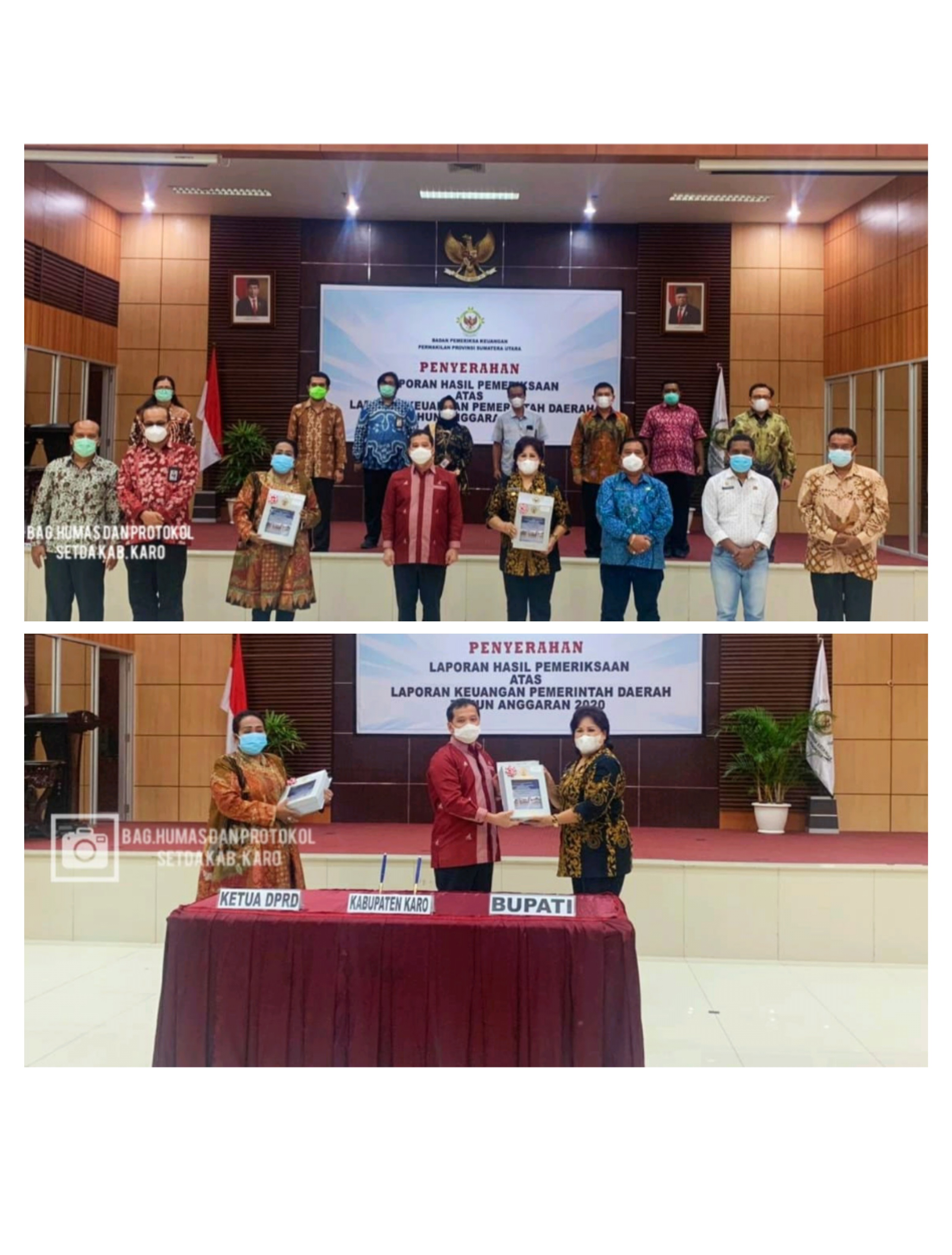 Raih Opini WTP Dari BPK RI Ini Harapan Bupati Karo