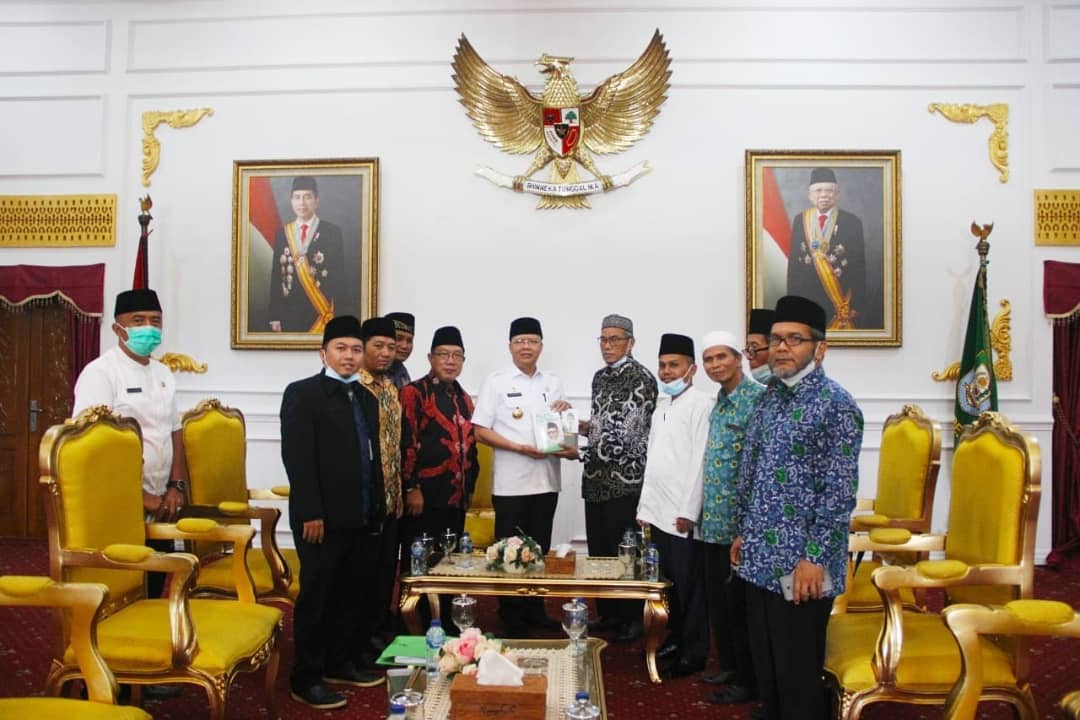 Dewan Dakwah Indonesia Silaturrahmi ke Gubernur Rohidin