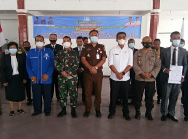Wakil Bupati Karo Hadiri Pelantikan Bamagnas