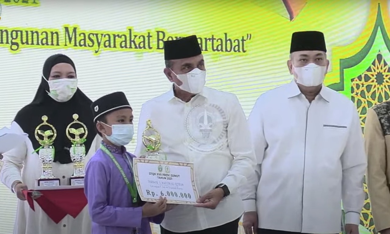 Batu Bara Raih Ranking ke-8 STQH Ke-XVII Tingkat Sumatera Utara